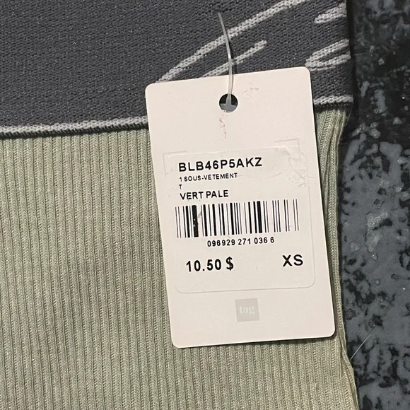 Bluemind Ribbed Button-Front Briefs xs - Picture 2 of 5